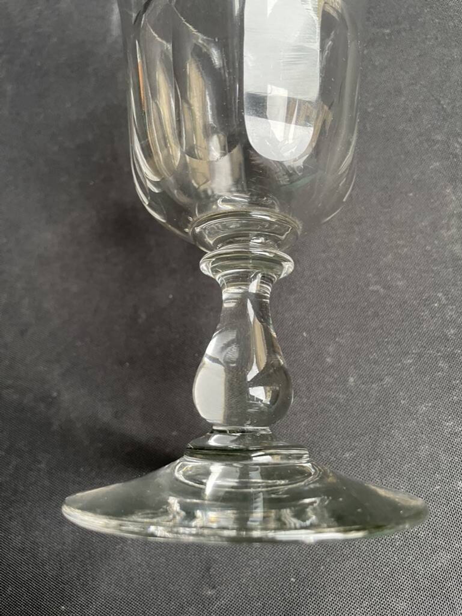 4 verres à eau XIXème – Établissements Legras