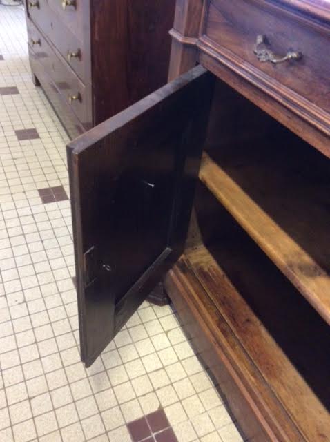 Antique wooden sideboard