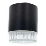 Vintage glass ceiling lamp from the 1960s.