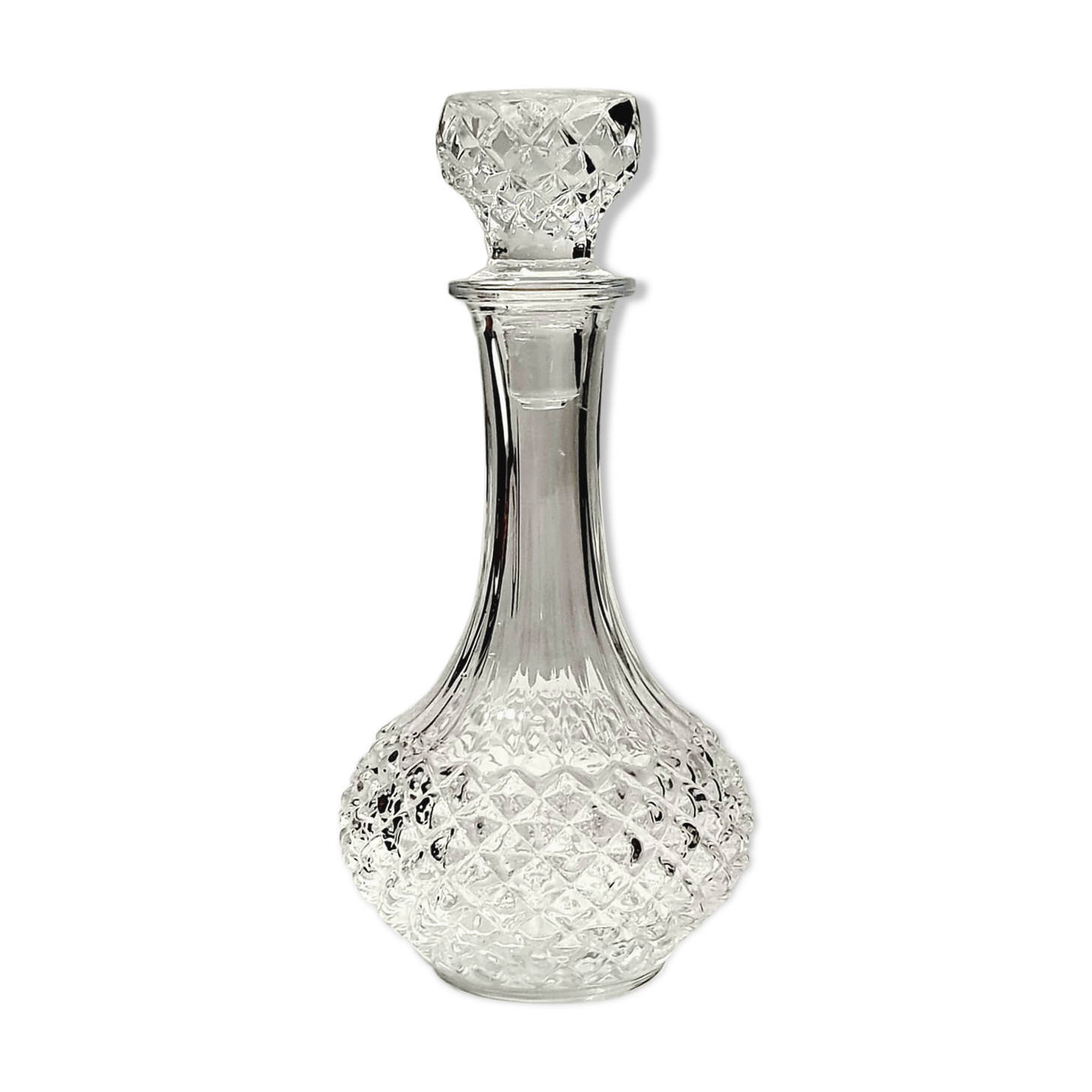 Vintage Pompadour model arques crystal carafe