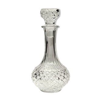 Vintage Pompadour model arques crystal carafe
