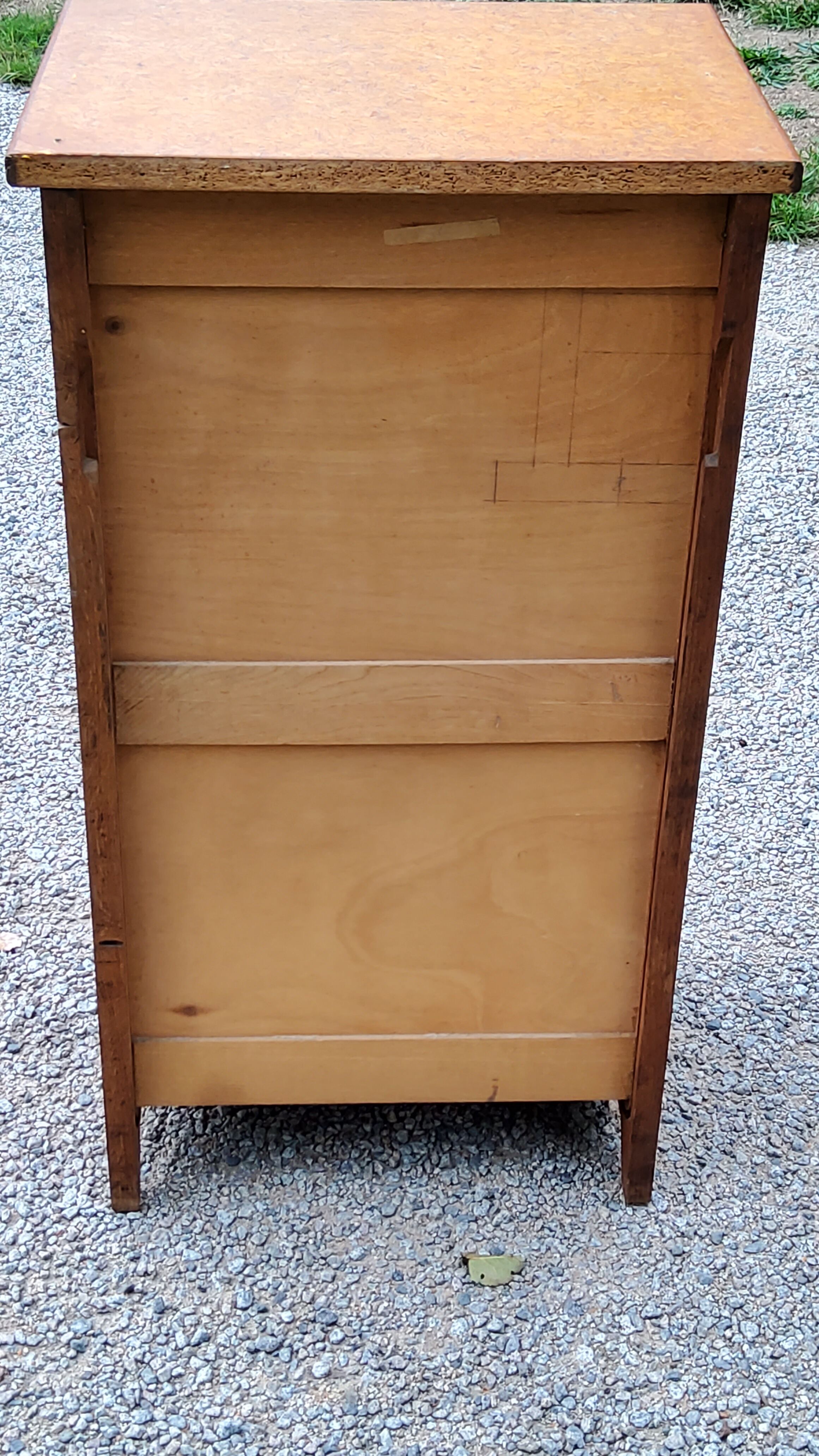 Oak curtain binder from the 50s a.jarnet