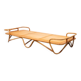 Rohé daybed rattan bed rotan Noordwolde 1950s Holland