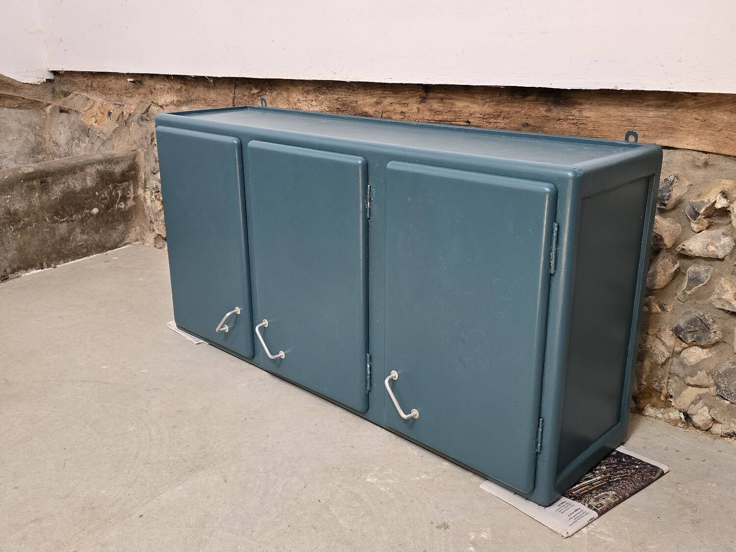 Small 3-door cupboard Mado 1950 refurbished