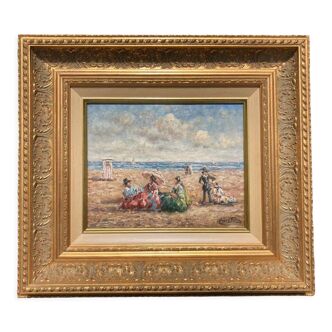 Table, Nineteenth Beach Scene