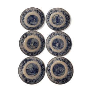assiettes à dessert