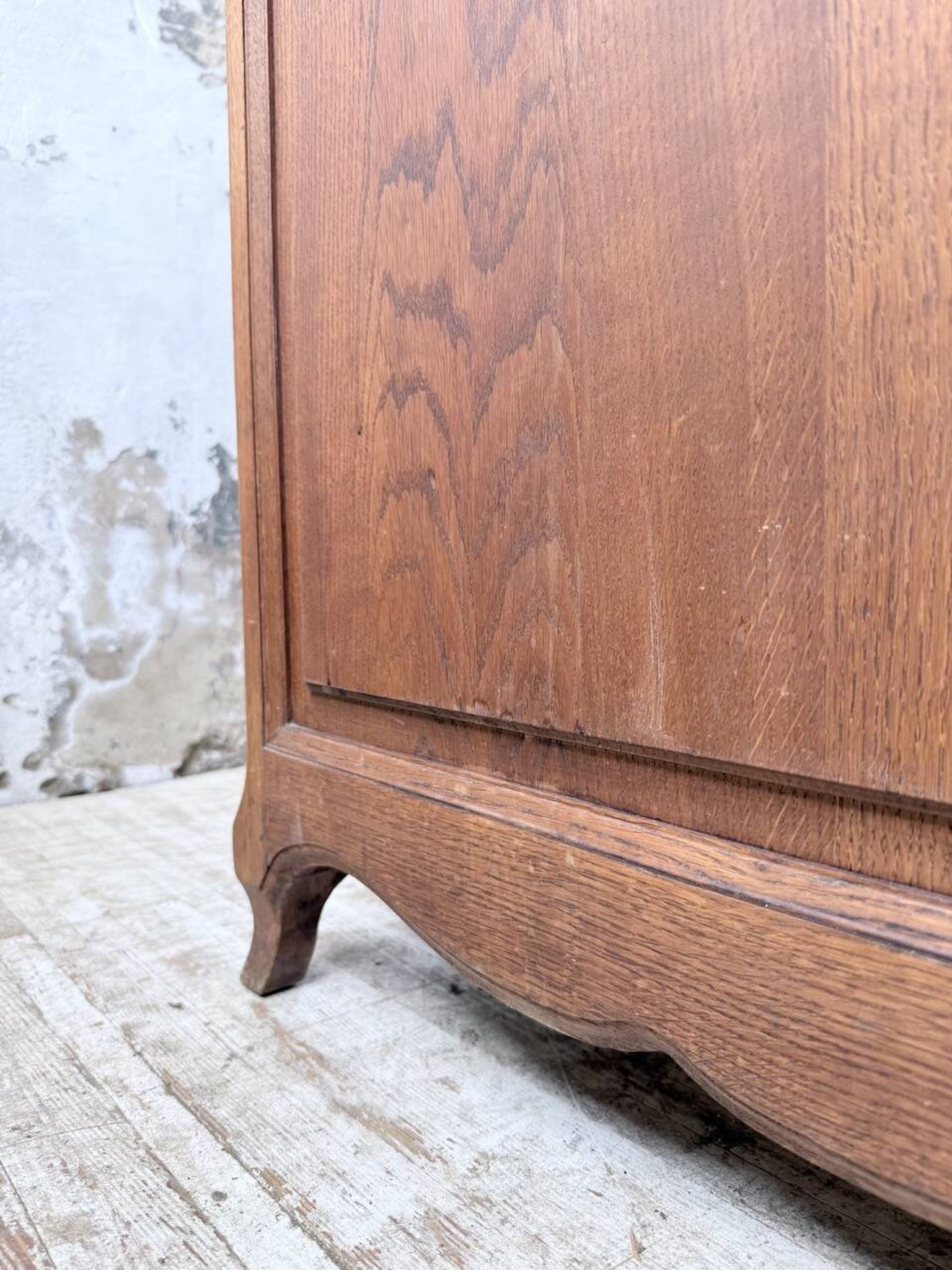 Oak desk or counter 1960
