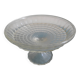 old glass bowl on foot pressed glass compote art deco old glass bowl dish