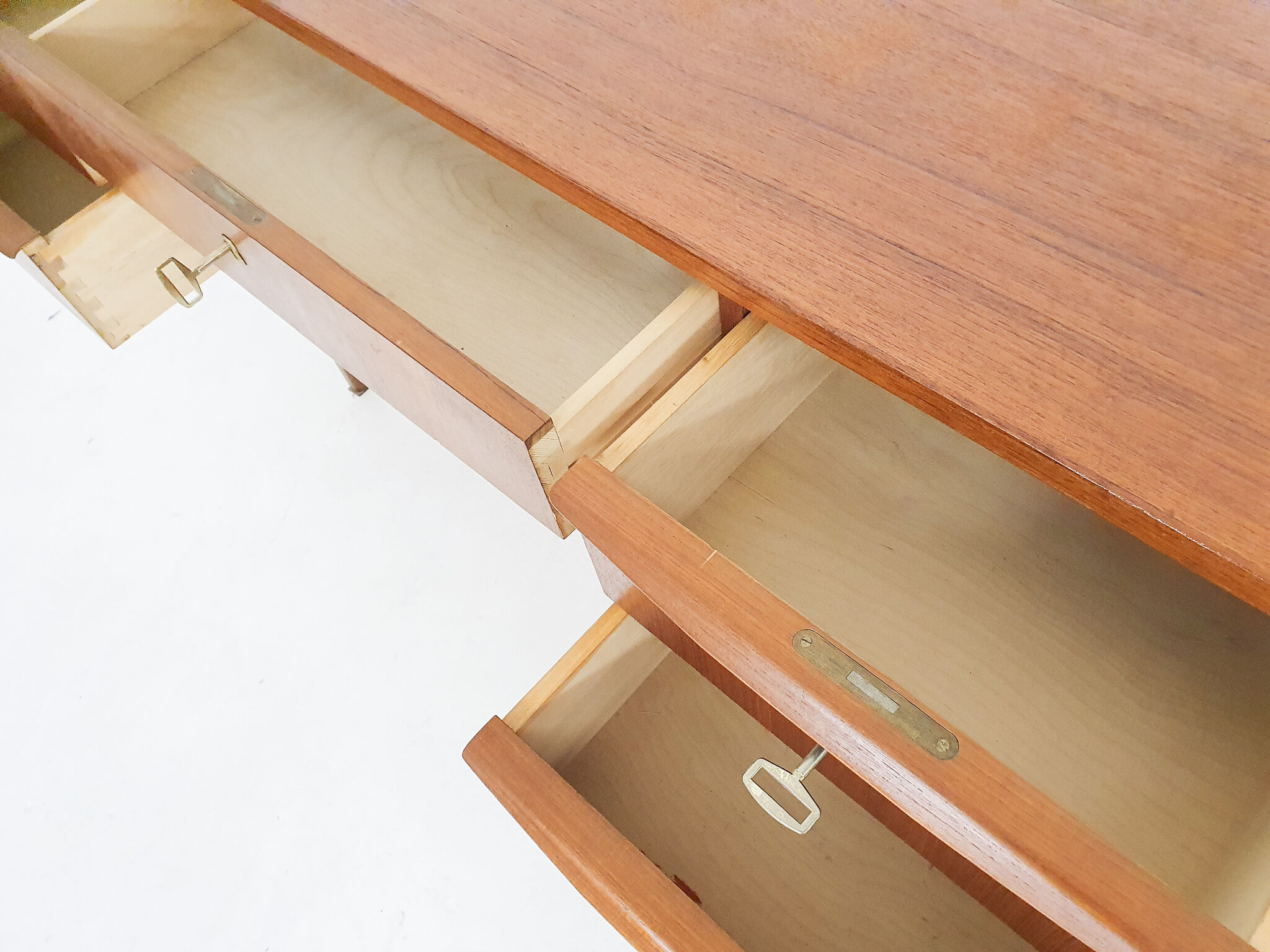 Scandinavian modern teak desk 1960's