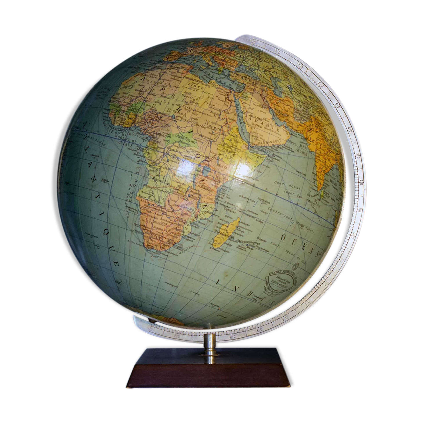 Globe Earth Columb year 50