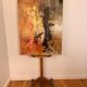 Titled “Foisonnement I”, this large-scale abstract composition by Walter Hinchey