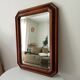 Vintage octagonal bevelled mirror from the 1960s.