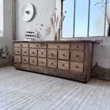 1950s workshop furniture in pine