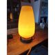 Lampe opaline saumon année 60