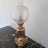 Lampe en bronze à décor de tête de lion