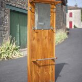 Porte-manteau art déco, porte-manteau bois, vestiaire, meuble hall d'entrée