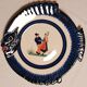 Fish Plate in Port-en-Bessin Faience – Breton / Norman Decor