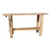 Renovated carpenter's workbench