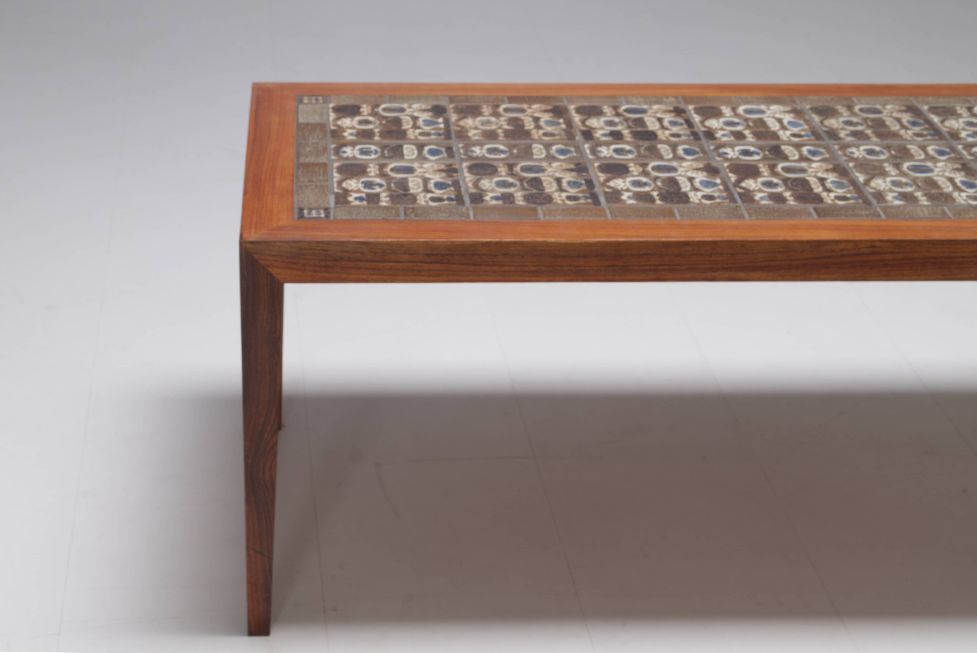 Rosewood coffee table