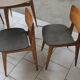 Table et quatre chaises scandinave