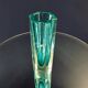 Vase en verre de Murano à facettes 'Sommerso' attribué à Mandruzzato, vers 1960-1969
