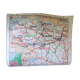 Vintage school map