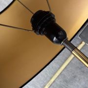 Vintage Boroque Style Brass Floor Lamp