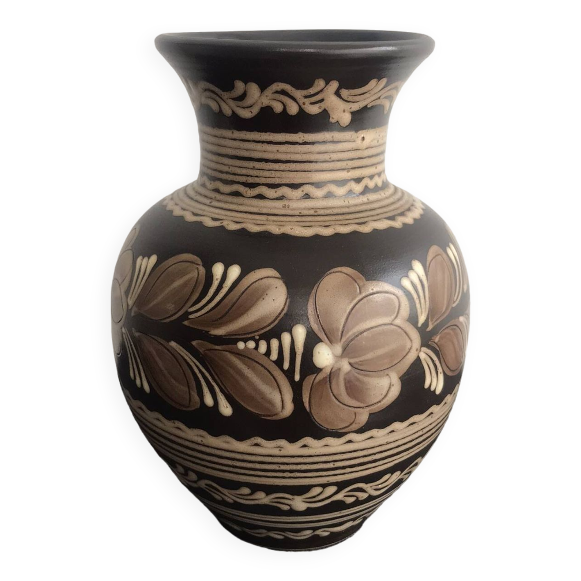 vintage hungarian pottery vase