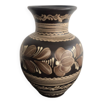 vintage hungarian pottery vase