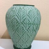 Conical terracotta vase