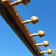 Wall coat rack with 5 hooks 1900