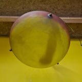 French pate verre hanging light from the 1910s 1920s