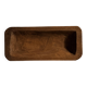 Sculpted teak bowl, France, circa 1960