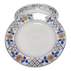 Assiettes de présentation Sarreguemines Reval