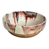 Painted terracotta bowl