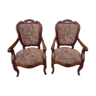 Pair of armchairs