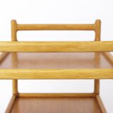 Vintage Serving Trolley Oak 1970s Danish