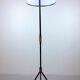 Vintage black metal lamp 1950