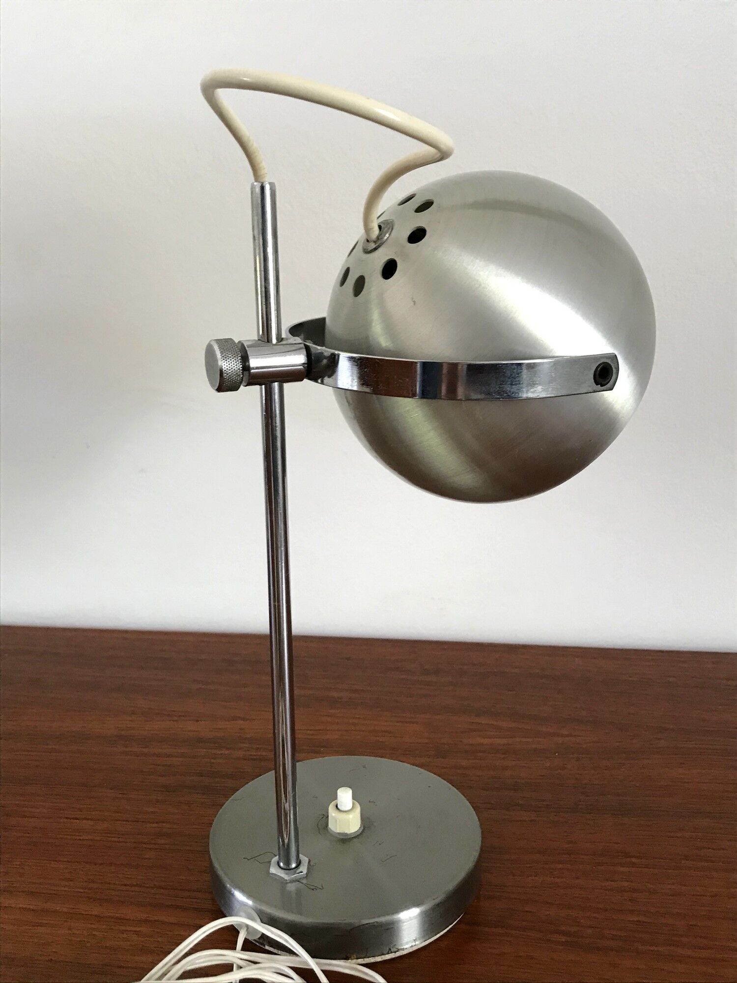 Vintage eyeball lamp 70s