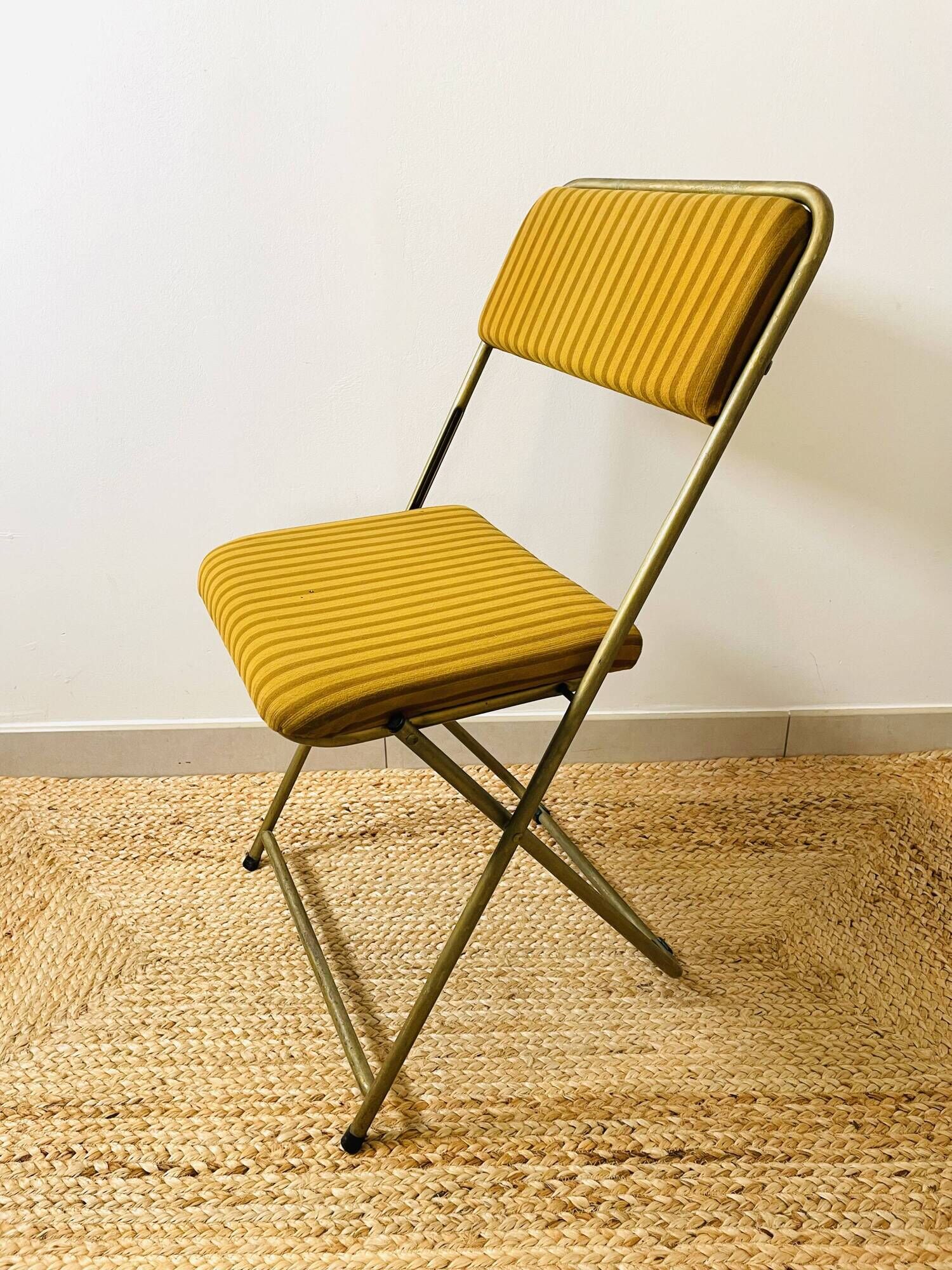 Lafuma Chair 1970s - Vintage Lafuma Folding Chair from the 1970s