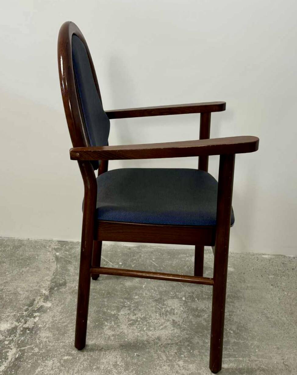 Vintage Baumann chairs, set of 9 bridge chairs
