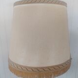 Gilded metal tripod floor lamp