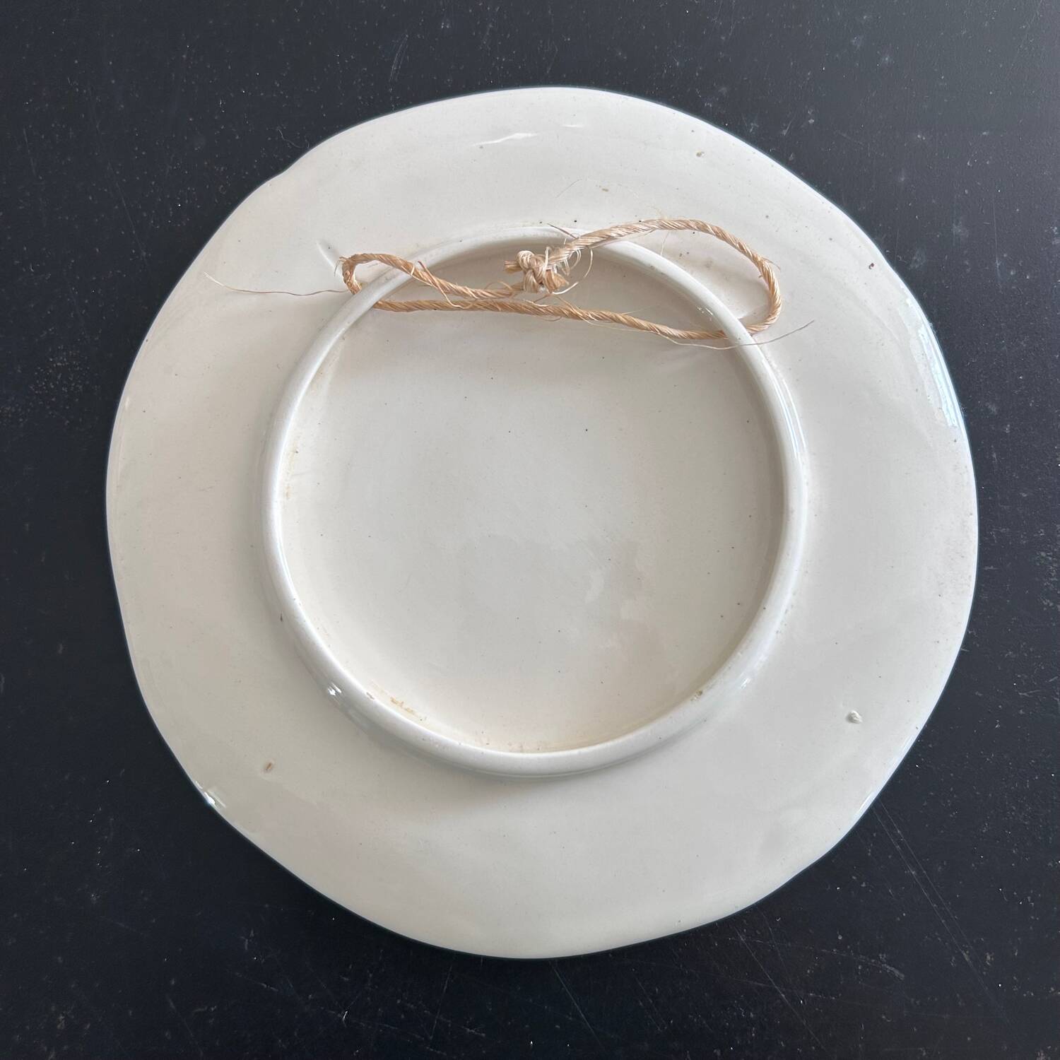 Small dish signed chapel decor