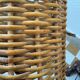 60s vine and rattan lamps (X2)