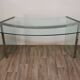 Board president by Gallotti & Radice in glass and chrome