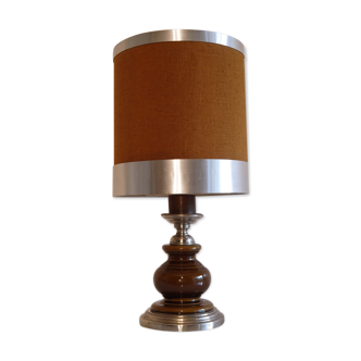 Vintage lamp in cermal and chrome 1970