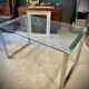 Ancien bureau en verre