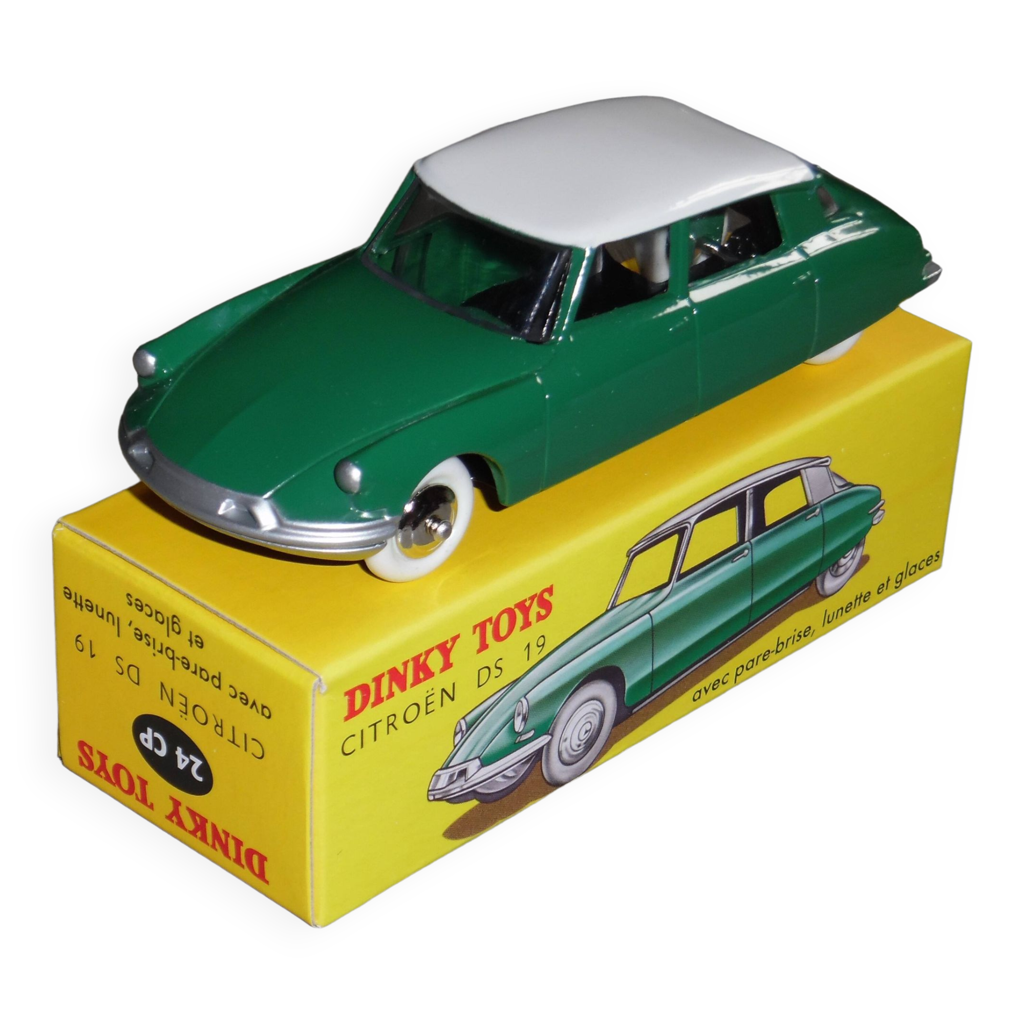 "Citroën DS19" Dinky Toys 1958 - 1.43rd + booklet