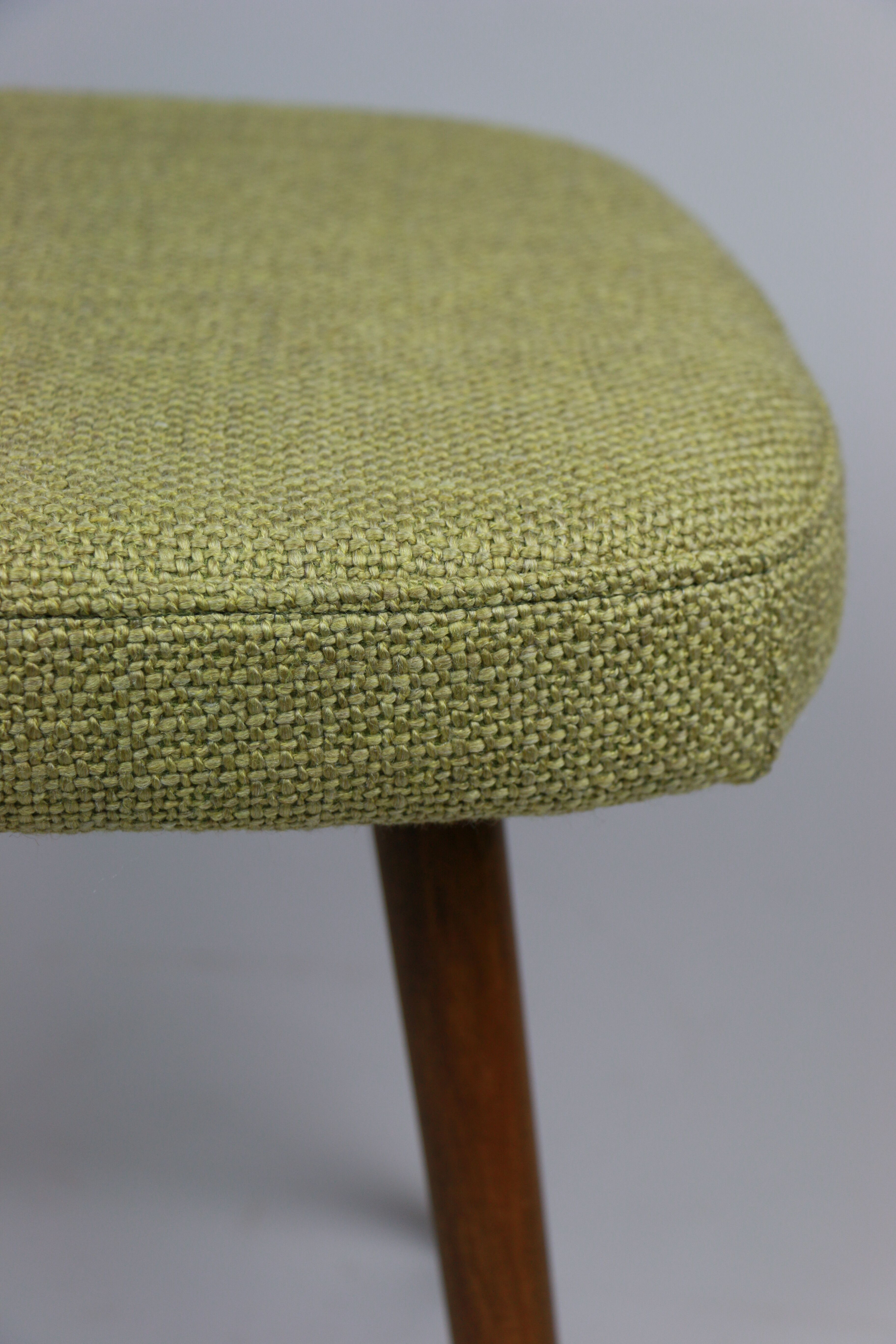 Vintage yellow stool, 1970