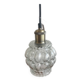 Pendant Light With Vintage Glass Globe Electrical System New